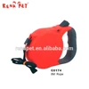 C0174 high quality commercial 8M red rope auto dog leash retractable dog leash