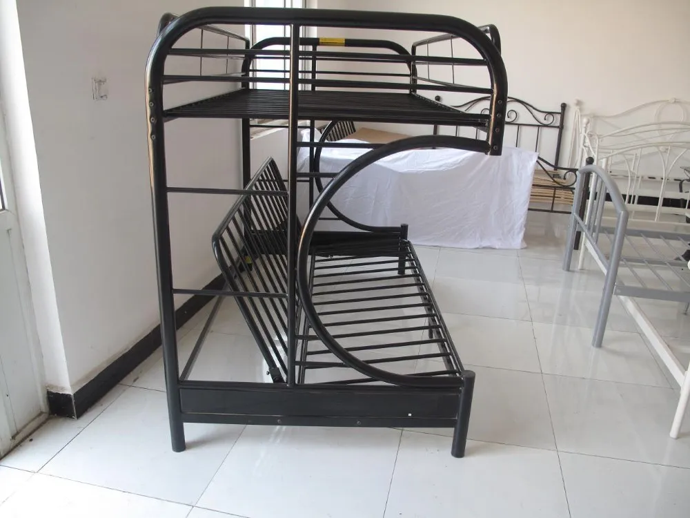 Mordern Metal Frame Double Deck Bunk Bed Buy Adult Metal Bunk Beds