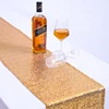 Wholesale Shinny 12''*108'' Gold Sequin Table Runner For Sale