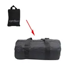 Custom Black Portable Lightweight Folding Travel Bags Leisure Waterproof Duffle Foldable Bag for Sports