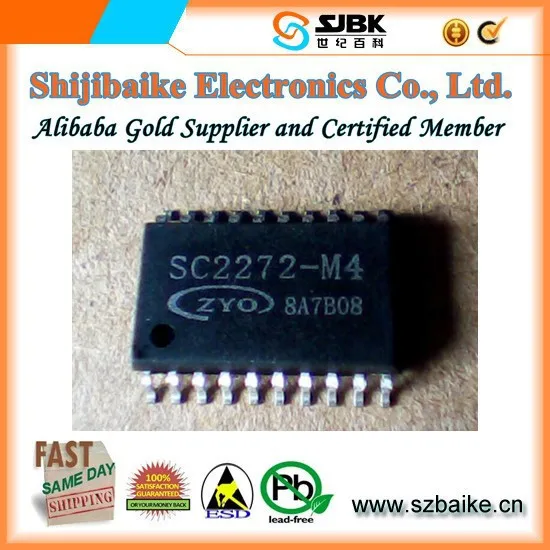 sc2272-m4 remote control decoder ic sop20