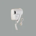 FLG professional approved hotel bathroom mounted wall hair dryer