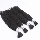 Raw unprocessed indian temple virgin human hair one single donor hair extension