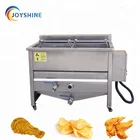 CE approved 2 tank 4 basket deep fryer gas commercial gaz fryer