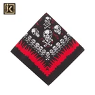 wholesale Cheap Custom Multi Colors Print Cotton Square Scarf