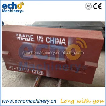 high chrome Gator GIP1315 impact crusher wear parts blow bar