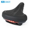 INBIKE Bike Riding Accessories Comfort Wide Beach Cruiser Bicycle Saddle Seat with Led Light