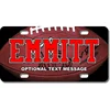 Emmitt Football Printable Motorcycle License Plate For Bicycle, Cars, Trucks, Souvenirs Gifts