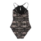 Digital Printing 2020 Fashion One Piece Women Swimwear Sexy Hollow-out Bikini