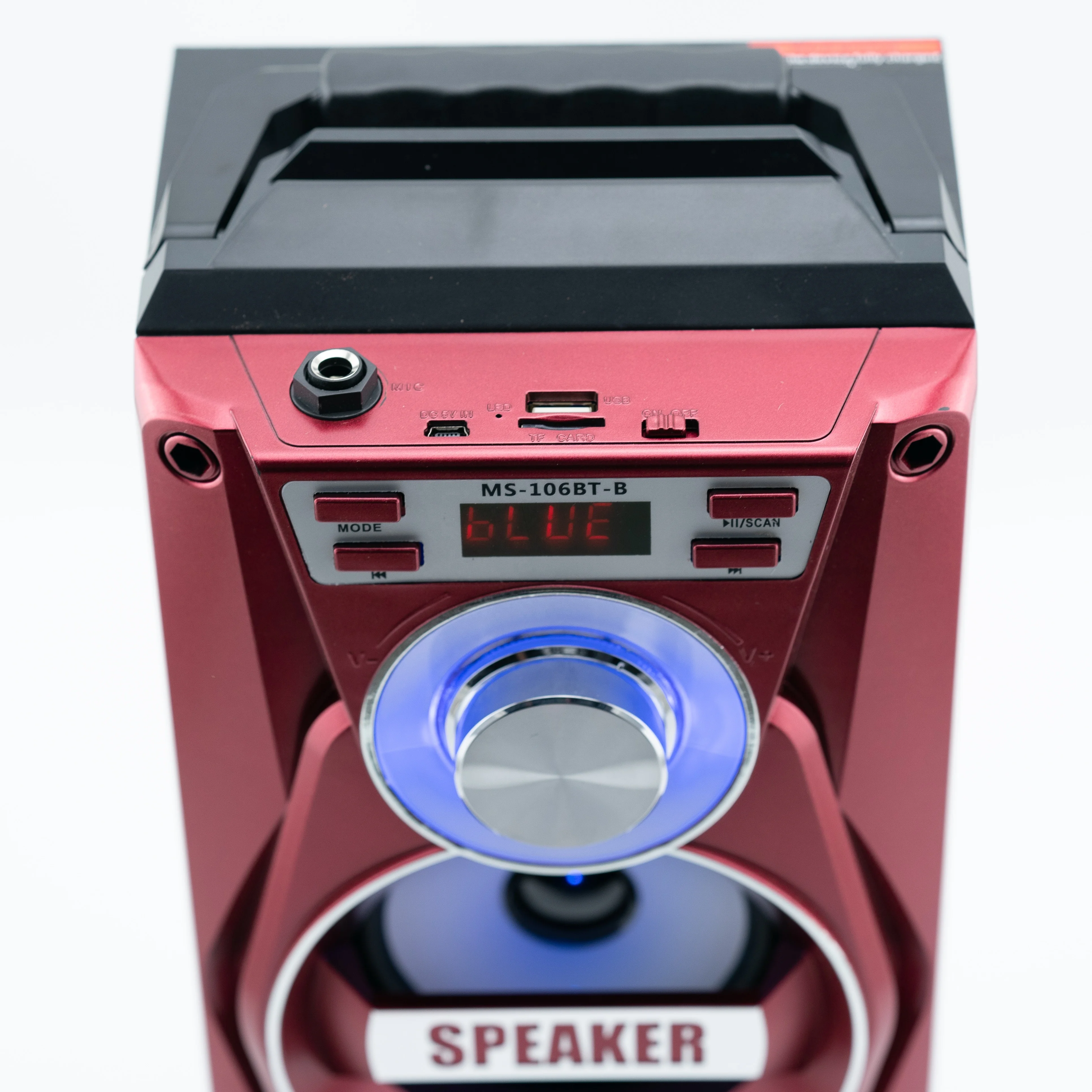 ON SALE OEM bocinas MS Speaker 4inch wireless phone use remote control karaoke aux mic wooden mini portable bluetooth speaker - ANKUX.COM