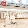 Bridal dress store fixture for wedding dress fashion shop decoration