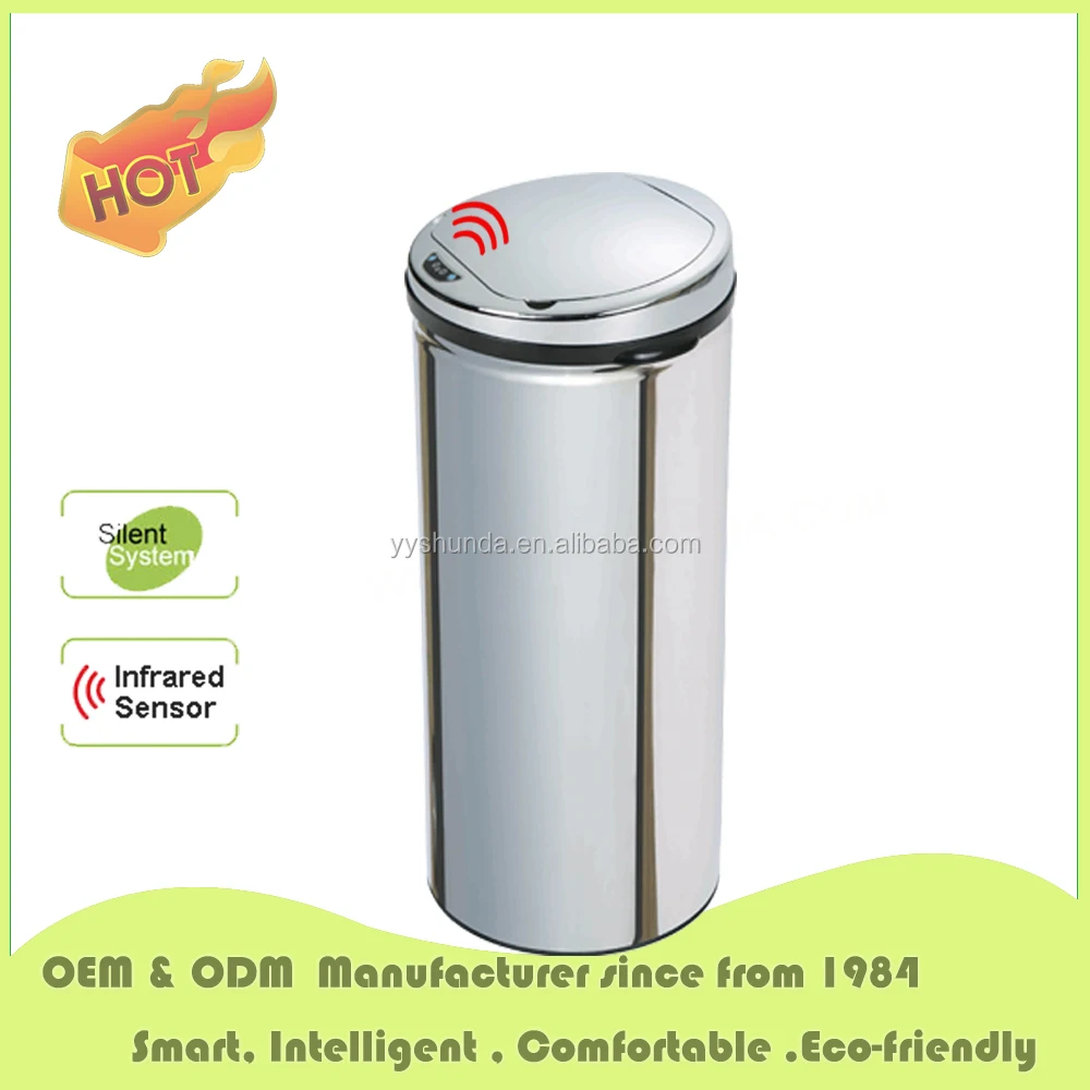 stainless steel intelligent garbage pail