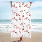 Absorbent Quick Drying Sand Free Antibacterial Custom Microfiber Square Beach Towel