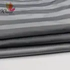 polyester grey thick stripe lining fabric for suit jacket