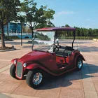 custom electric vintage 4 seats golf carts for sale DN-4D with CE certificate