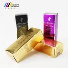 Hot Sale New design Luxury Bottle Cardboard Cosmetic Packaging Hot Stamp Boxes