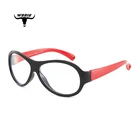 2019 KB8188 latest silicone kids safety computer glasses frame ce fda kids anti blue light optical frame eyeglasses
