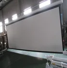 Best Cinema Projection Film Screen Fabric Price Electric Motorized Projector Screen