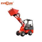 Mini log telescopic forklift loader attachments