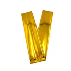 Available size color golden side gusset pouch tea aluminum foil bag coffee sachet packaging