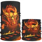 Qetesh Custom Printing Seamless Plain Cotton Tube Bandana
