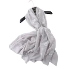 Latest New Design Lovely floral Women Soft Long Scarfs Shawls Muslim Hijab