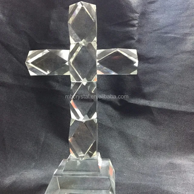 jesus crystal cross