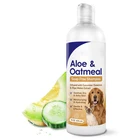 Wholesale OEM private anti bacterial good cleaning pet organic pet shampoo for dogs and cats