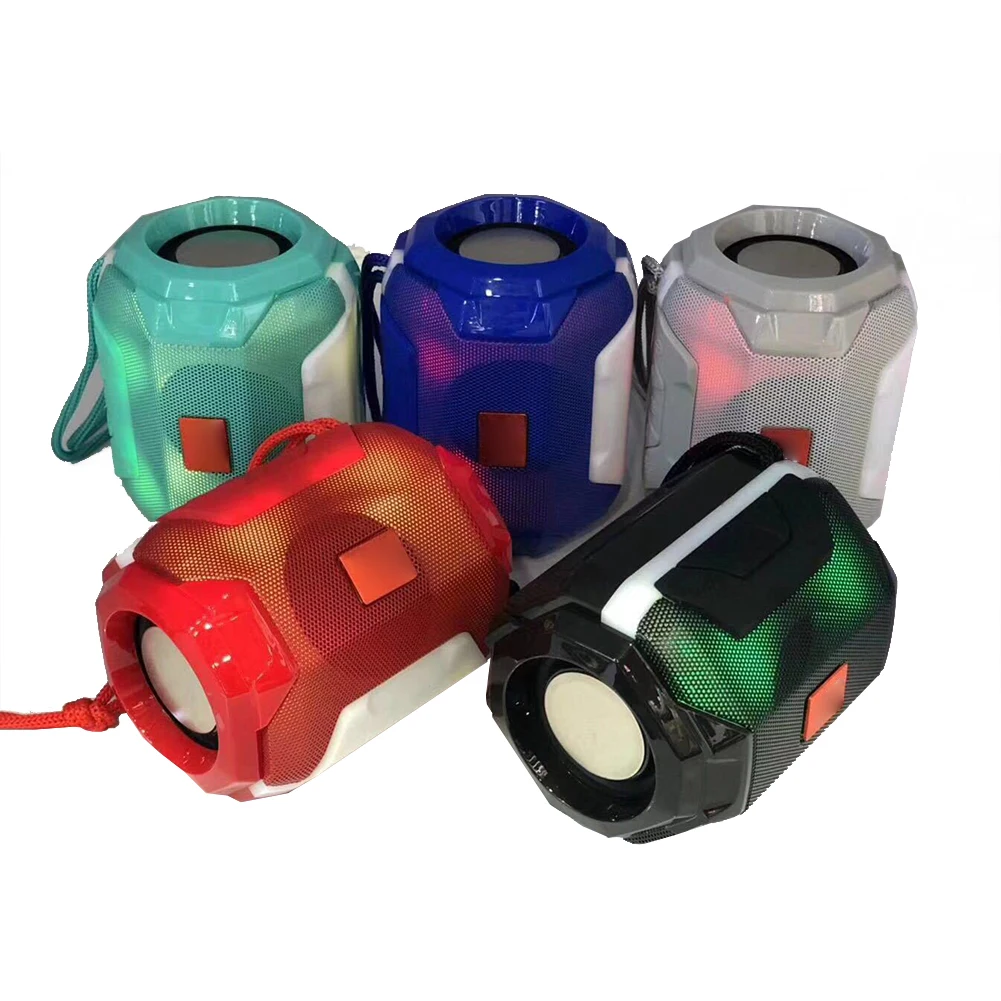 Free Shipping T&G TG162 Colorful Wireless MINI Bluetooth Speaker Stereo Portable Outdoor TF Card Subwoofer Sound Speaker Box - ANKUX.COM
