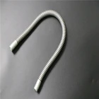 silicone coated gooseneck for medical equipment