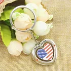 New York Stainless Steel Handbag Keychain