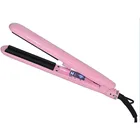 2019 Electric professional ceramic steam hair straightener with titanium plate