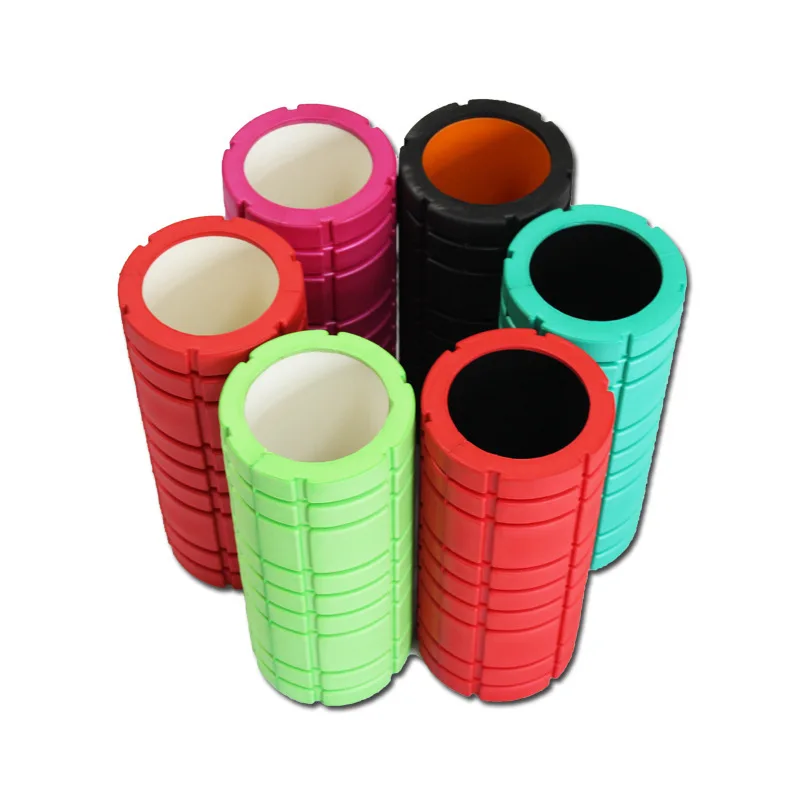 Yoga massage foam roller with hollow core 13" 5.5" physical therapy &eercise roller - 5color avaiable