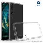 Slim transparent phone case for Huawei P20 Pro TPU and hard acrylic transparent cellphone case slim phone case