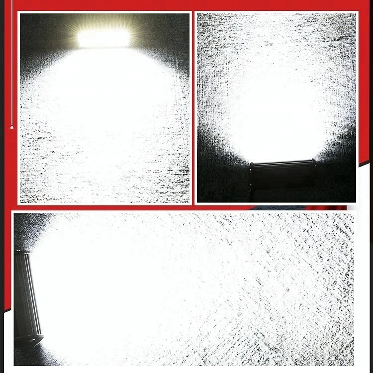 7'' Tow Truck 7D Quad Row 24 Volt LED Light Bar