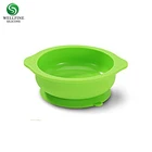 Feeding Silicone bowl food grade silicone baby plates suction bowl for kids