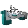 Jinan woodworking CNC wood turning lathe carving machine with spindle for staircase ,Rome column,baseball bat,chair legs