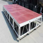 Manufacture Aluminum Layer Mobile Outdoor Stage System