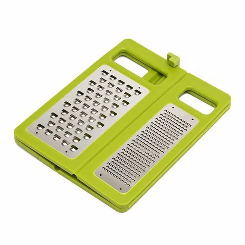 Kitchen Gadgets Vegetable Fruit Slicers Cutter Fold Flat Grater Plus Folding Box Grater Shredded Slicer Cooking Tools KC1394