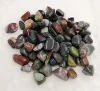 natural polished irregular semi precious stones blood Indian Agate for healing,meditation&decoration pebbles tumbled stones