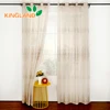 latest curtain designs Cheap sheer fabric White embroidery Wholesale turkish curtains