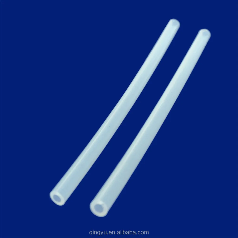 Morbido personalizzato estruso FDA trasparente tubo di gomma di silicone Food grade tubo di Silicone trasparente tubi