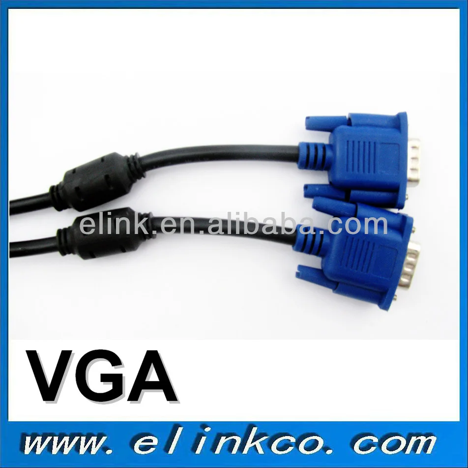 6FT 10FT 25FT 50FT 75FT 100FT HD15 VGA Monitor Cable M/M Male to Male Cord for HDTV PC - ANKUX.COM