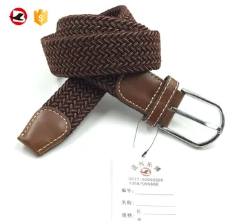 Cheapest Man Woman Elastic Leather belt