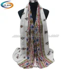 Cosum brand Newest sale excellent heavy chiffon lady quality german scarf