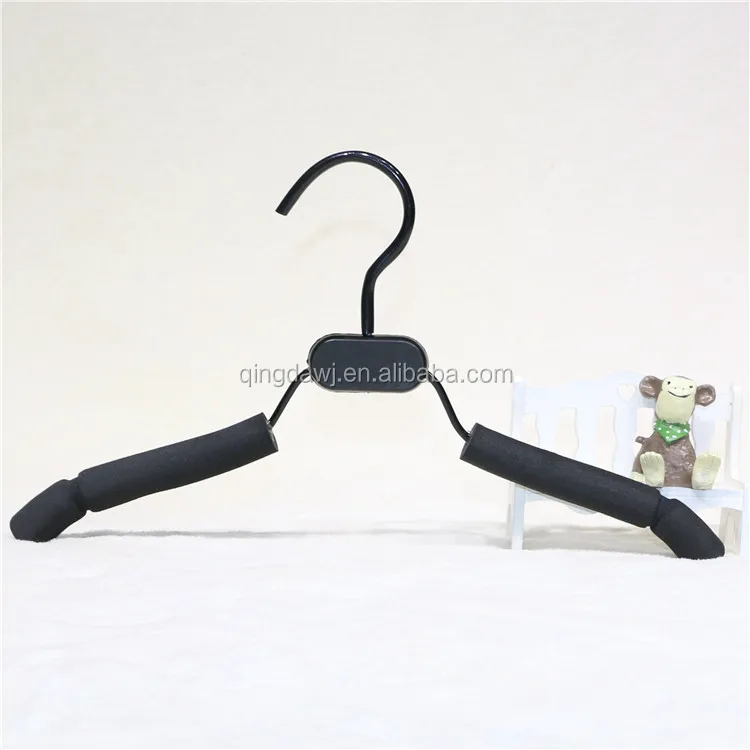 アンチスリップスポンジ覆われた金属ワイヤーハンガー用子供服
