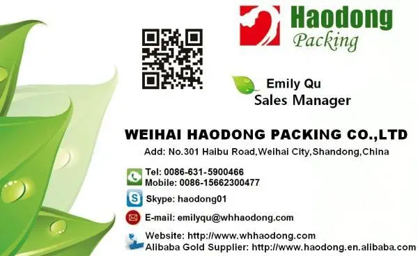 Die Cut Plastic Bag