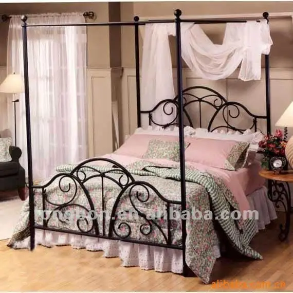 Top Ing Hand Forging Wrought Iron Canopy Bed View Top Ing Hand Forging Wrought Iron Canopy Bed View