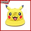 China Manufacturing cheap sports snapback caps funny pokemon embroidered kids custom hats