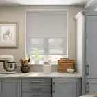 Horizontal Electric Remote Control Blackout Roller Blinds Shade For Home Decor